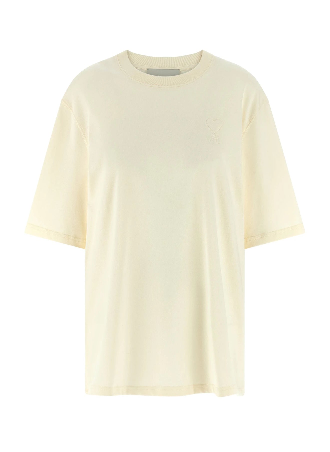 Ami Paris T-Shirt in beige, Cotton