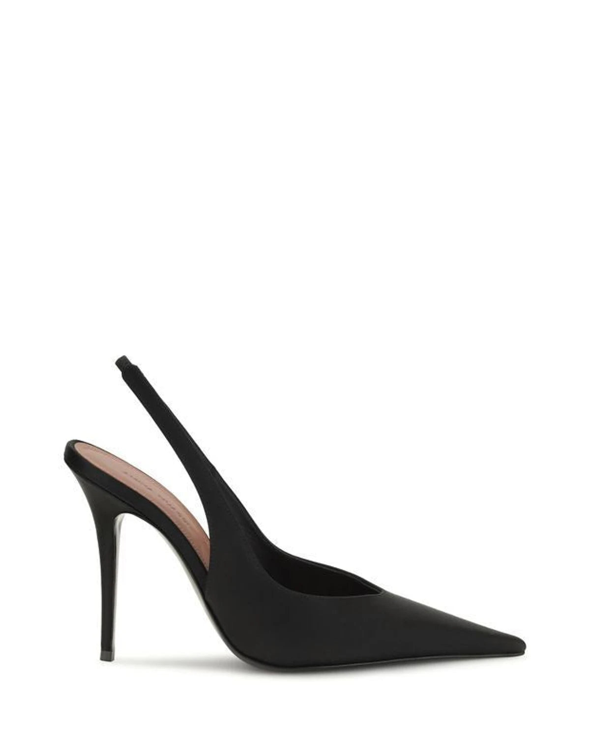 Amina Muaddi Pumps in black, Silk Satin
