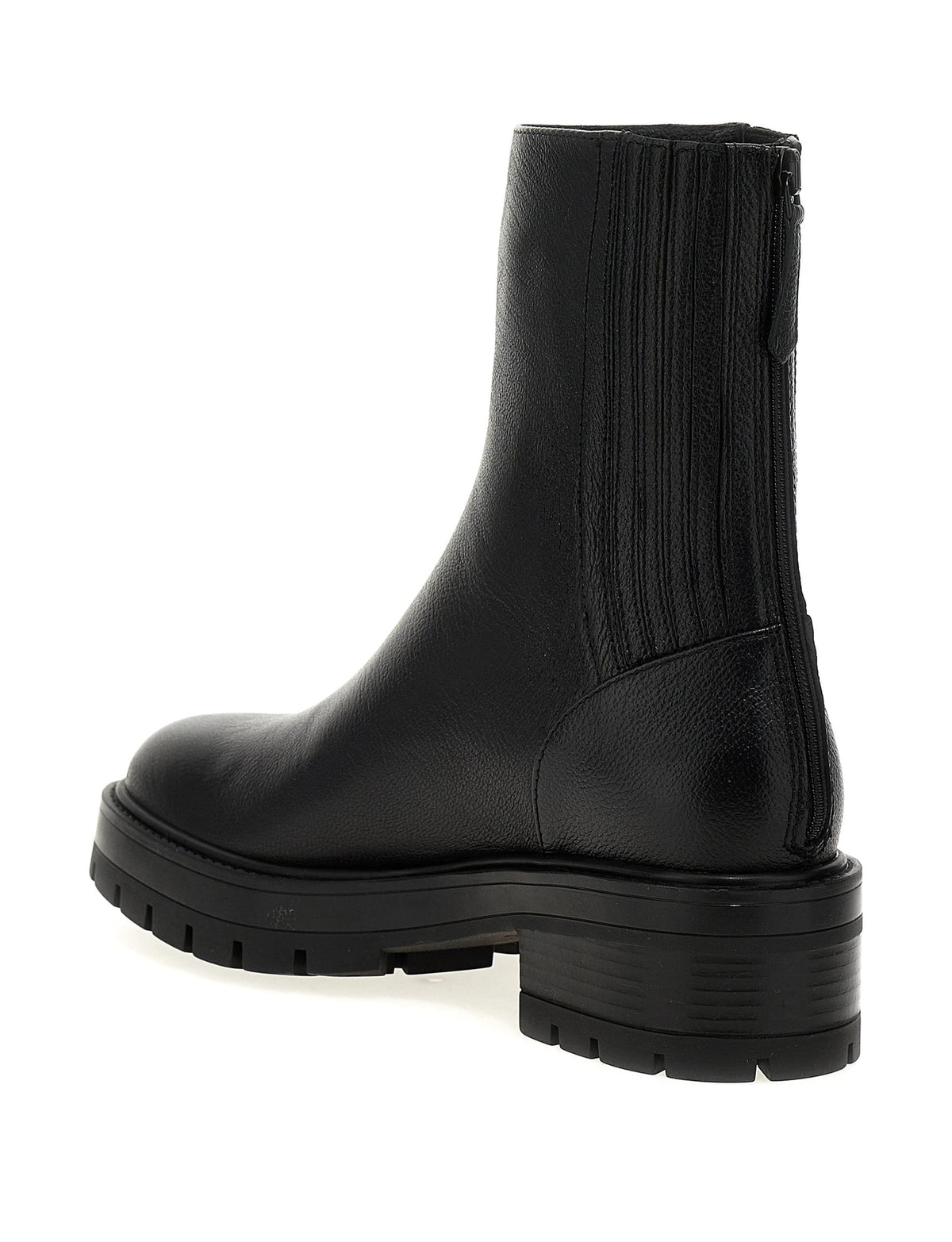 Aquazzura Ankle Boots in black, Calfskin Leather — view 2