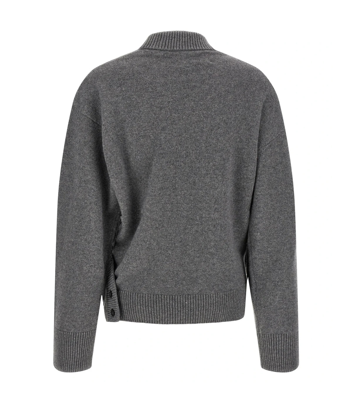 Armarium Cardigan in gray, Wool — view 2