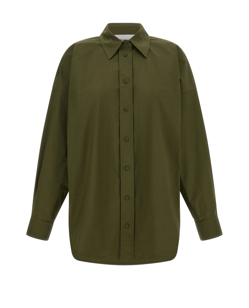 Armarium Dress Shirt in green, Cotton