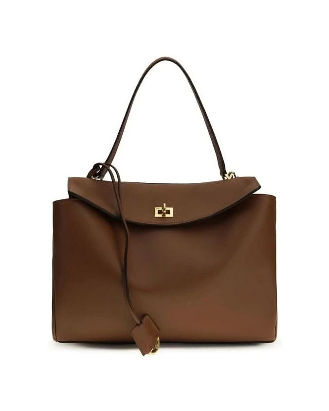 Balenciaga Brown Shoulder Bag Glam Steals