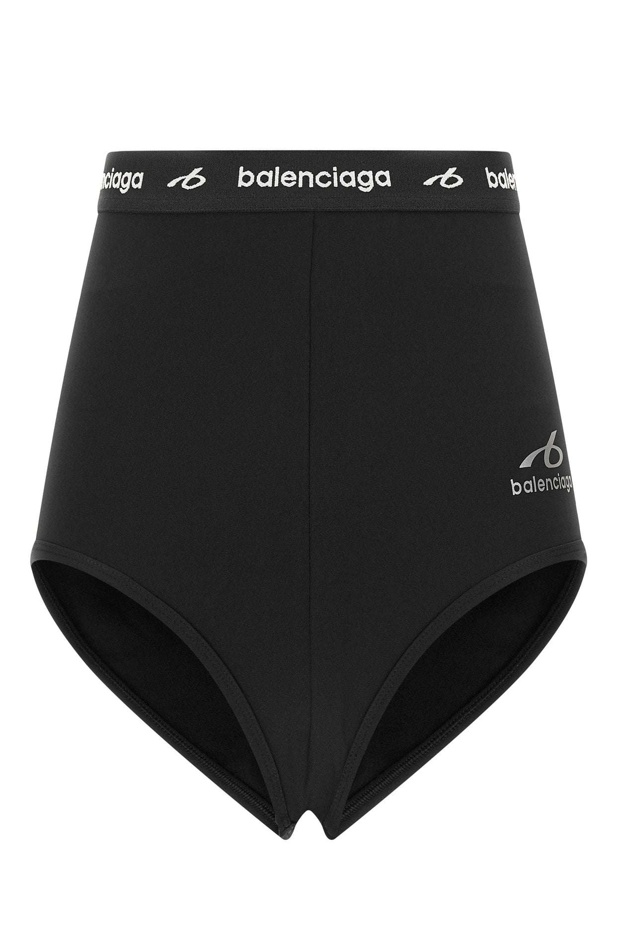 Balenciaga High Waisted Brief in black, Polyamide