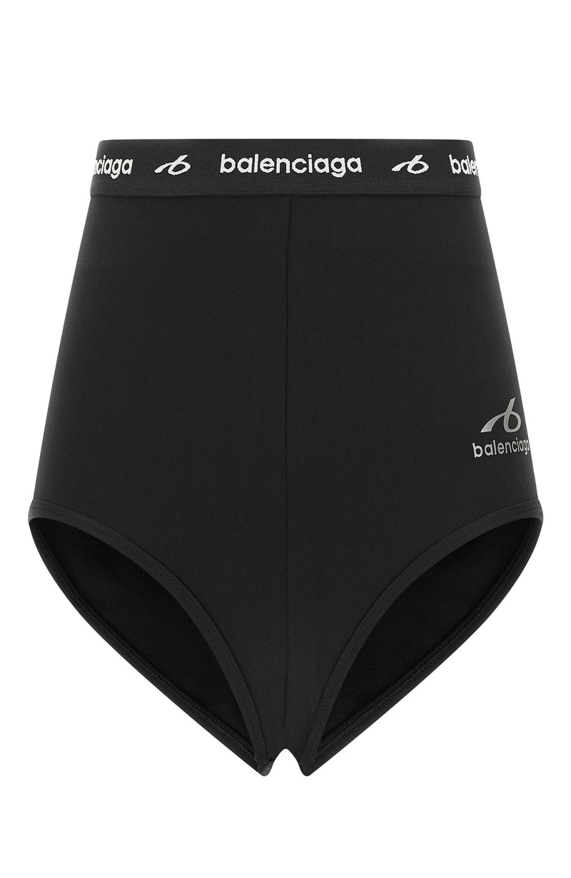 Balenciaga High Waisted Brief in black, Polyamide
