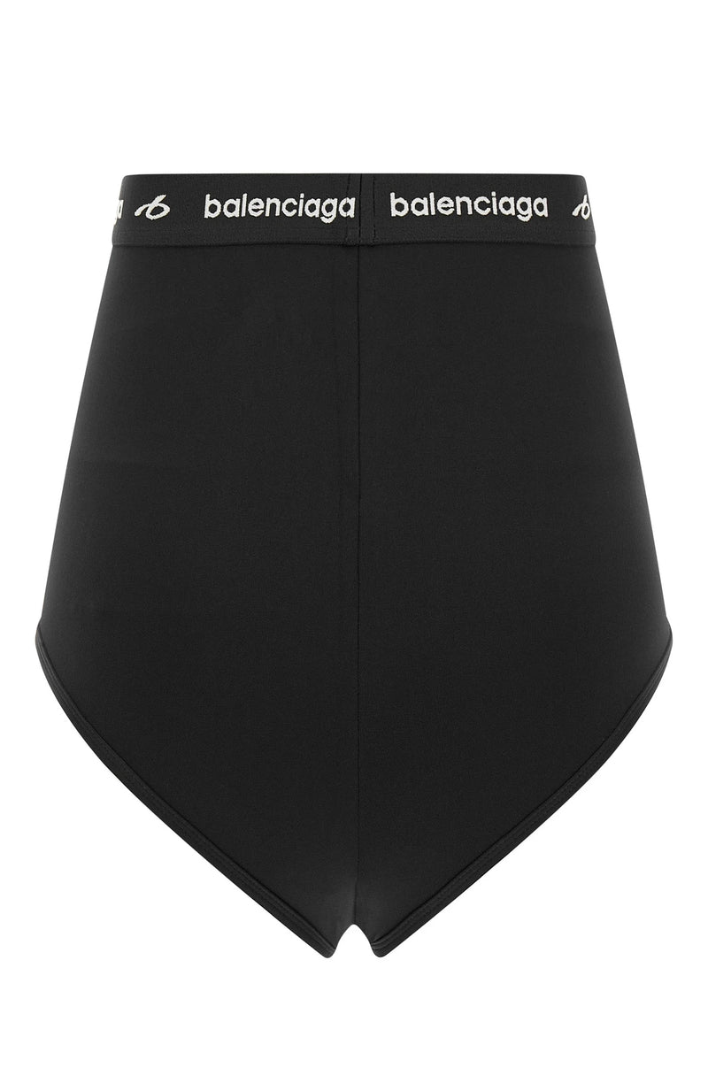 Balenciaga High Waisted Brief in black, Polyamide — view 2