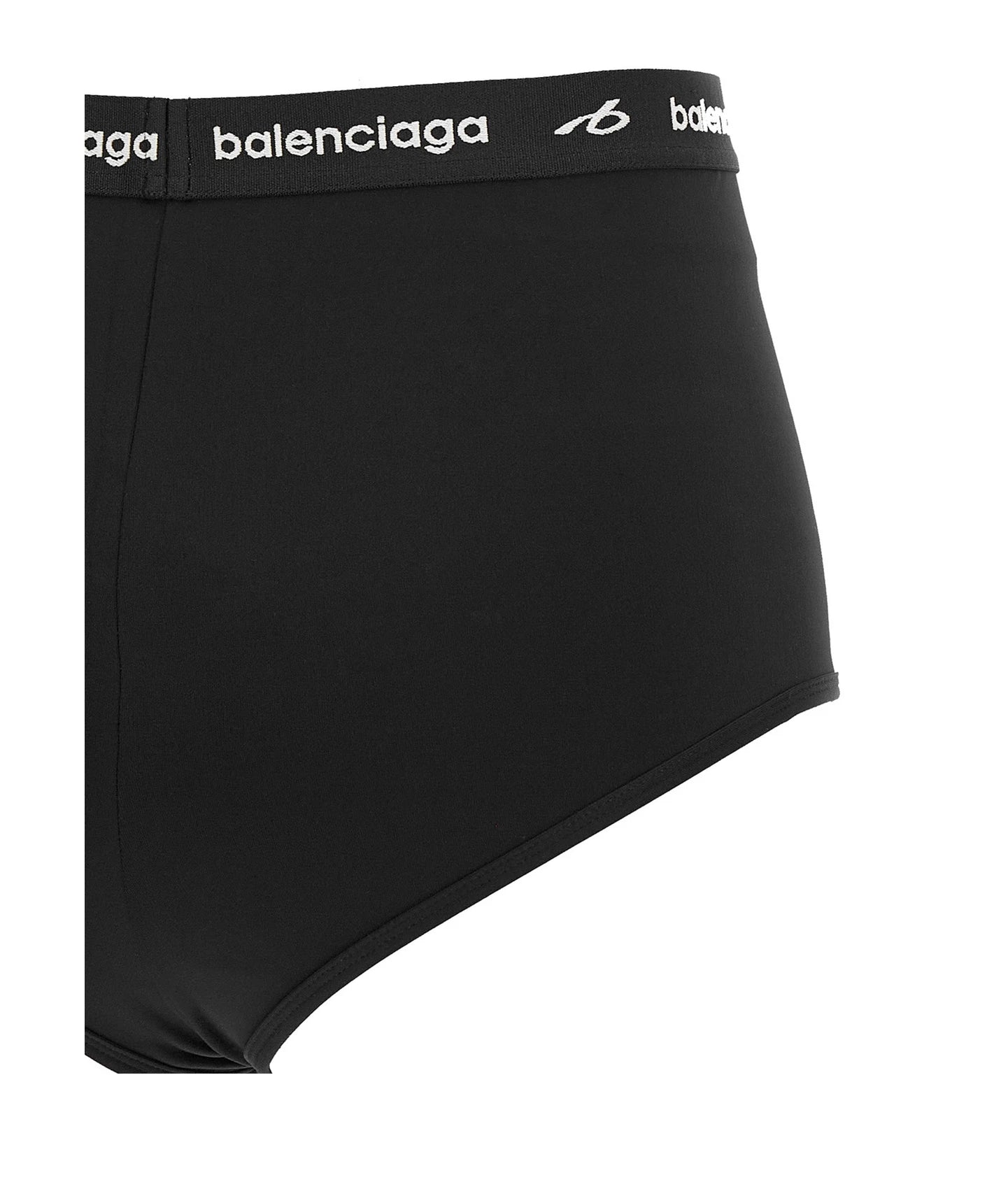 Balenciaga High Waisted Brief in black, Polyamide — view 4