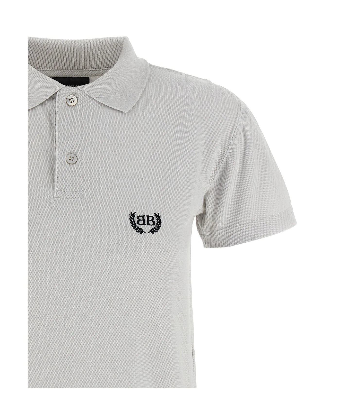 Balenciaga Polo in gray, Cotton — view 3