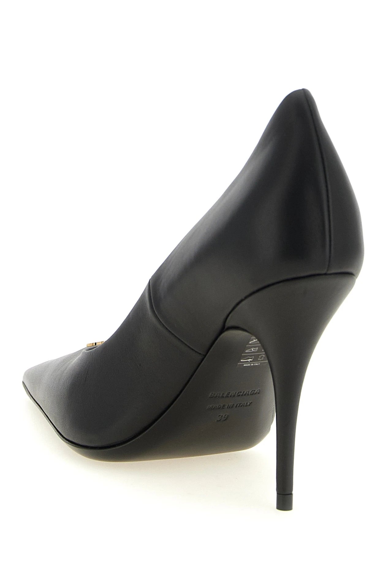 Balenciaga Pumps in black, Calfskin Leather — view 3