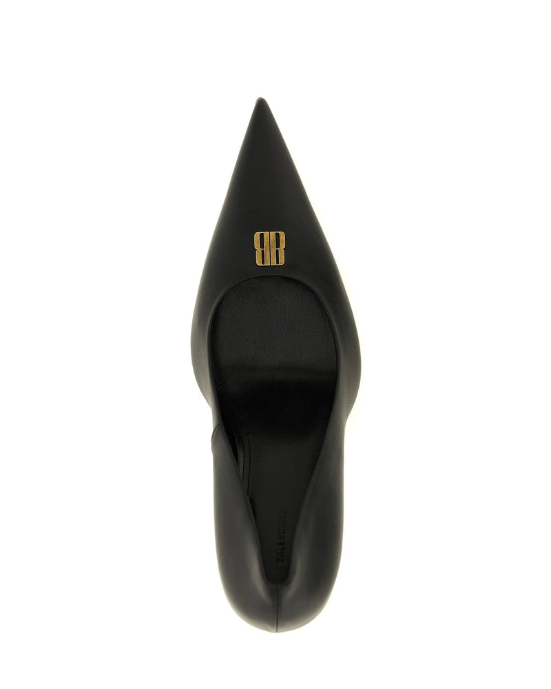 Balenciaga Pumps in black, Calfskin Leather — view 4