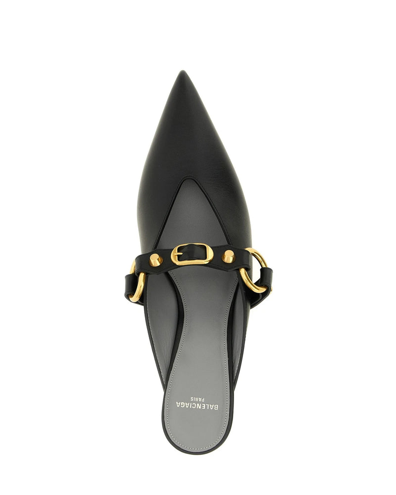 Balenciaga Pumps in black, Calfskin Leather — view 4