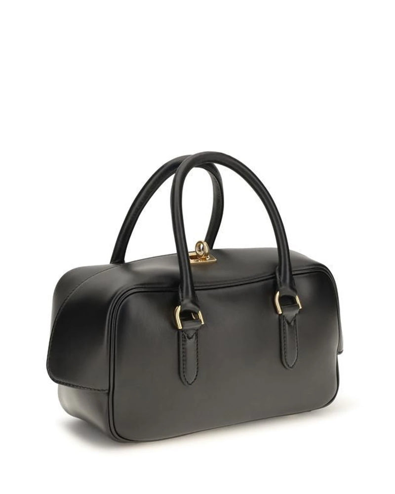 Balenciaga Satchel Bag in black, Lamb — view 3
