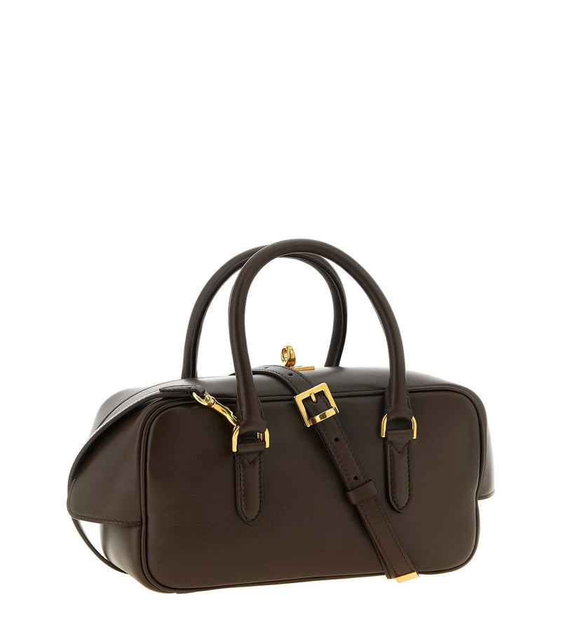 Balenciaga Satchel Bag in brown, Lamb Leather — view 2