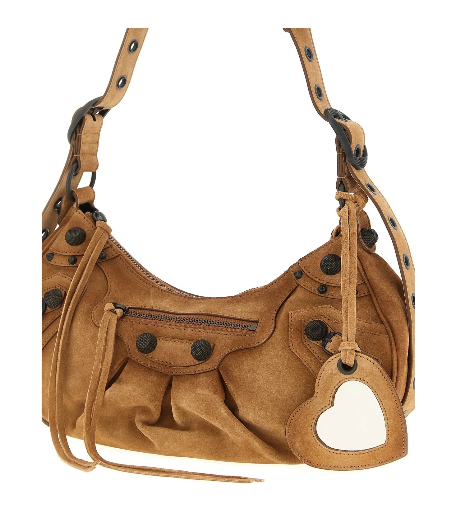 Balenciaga Shoulder Bag in brown, Calfskin Leather — view 3
