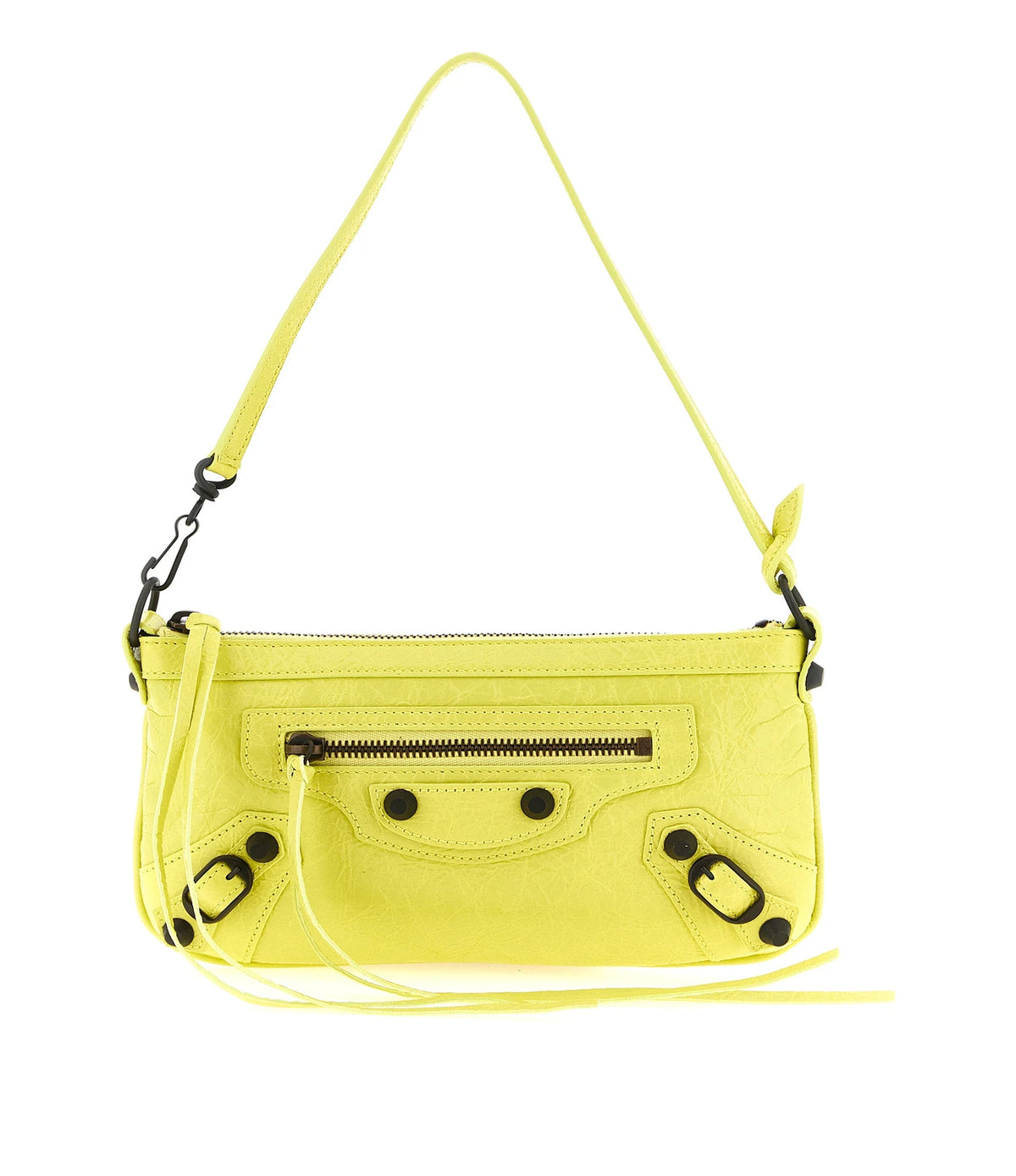 Balenciaga Shoulder Bag in yellow, Lamb Leather