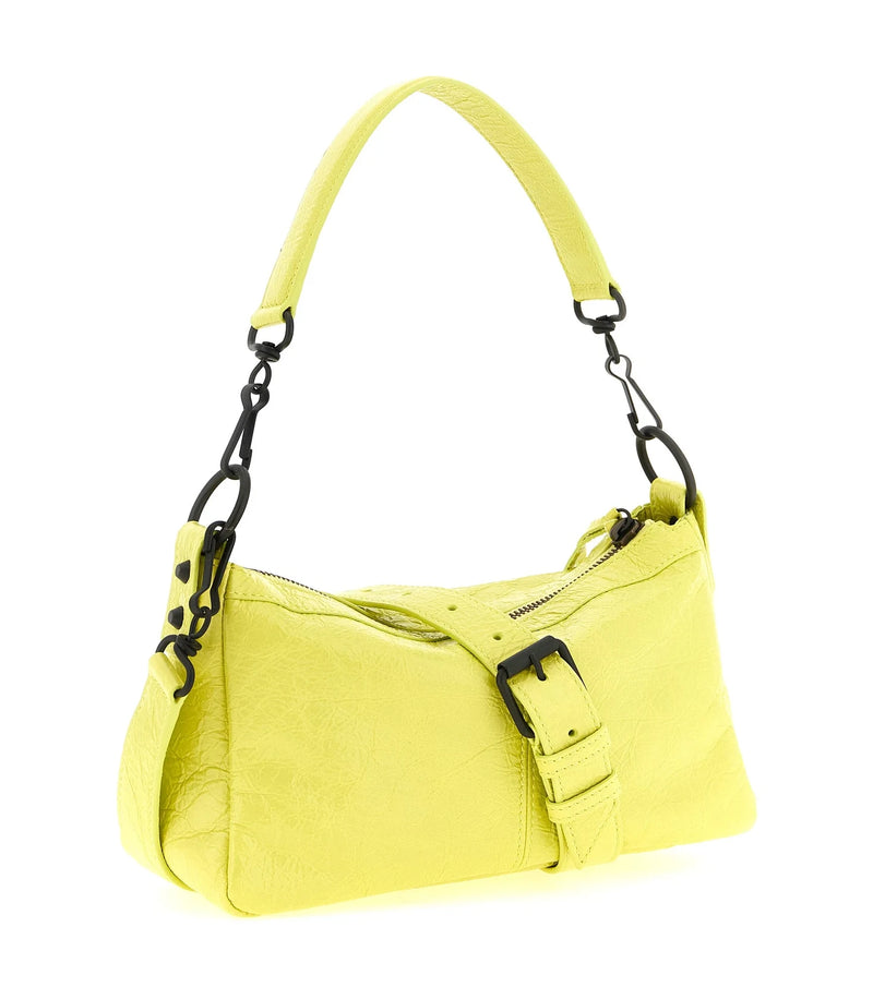 Balenciaga Shoulder Bag in yellow, Lamb Leather — view 2