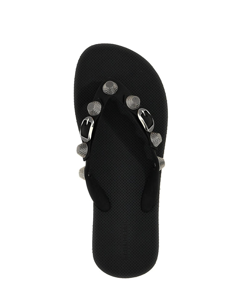 Balenciaga Slides in black, Rubber — view 4