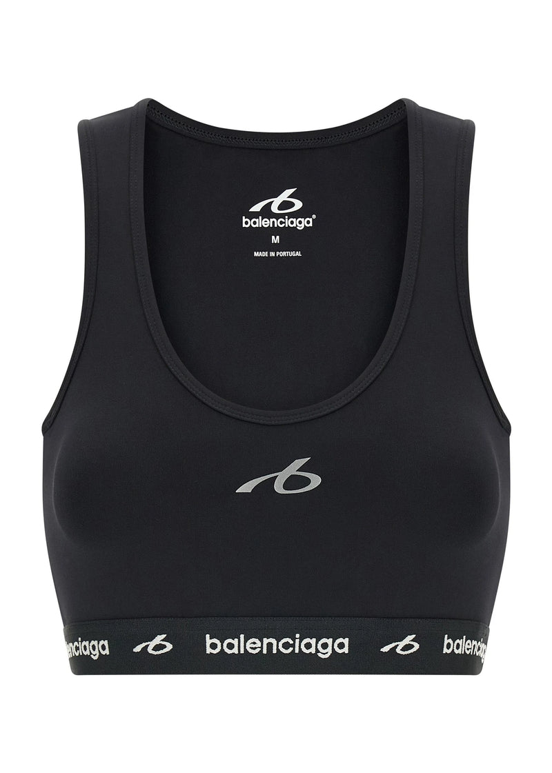 Balenciaga Sports Bra in black, Polyamide