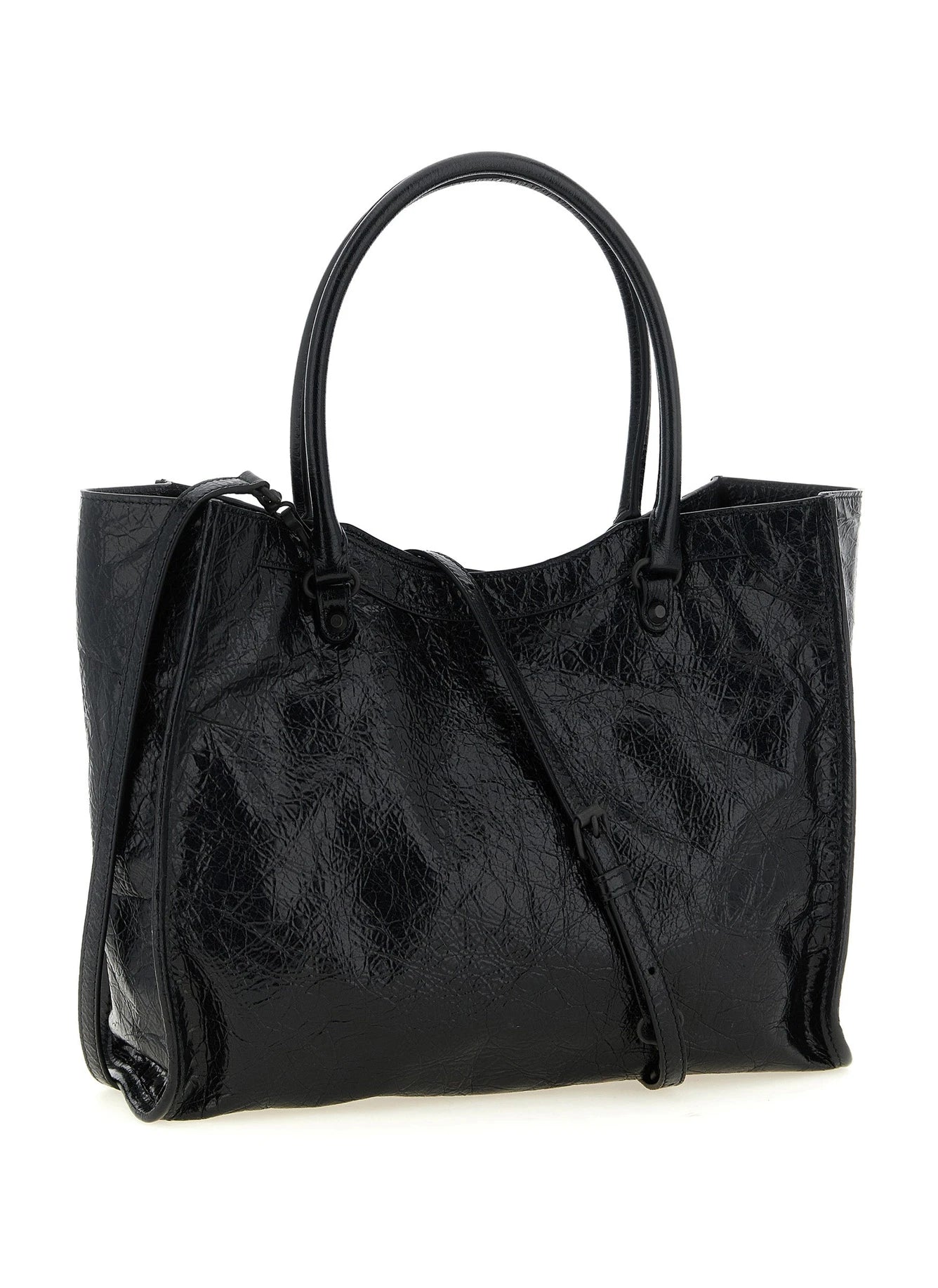Balenciaga Tote Bag in black, Lamb Leather — view 2