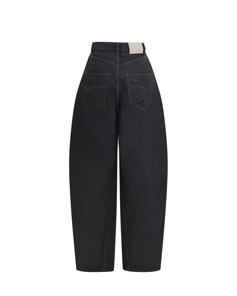 Balenciaga Trouser in black, Cotton — view 2