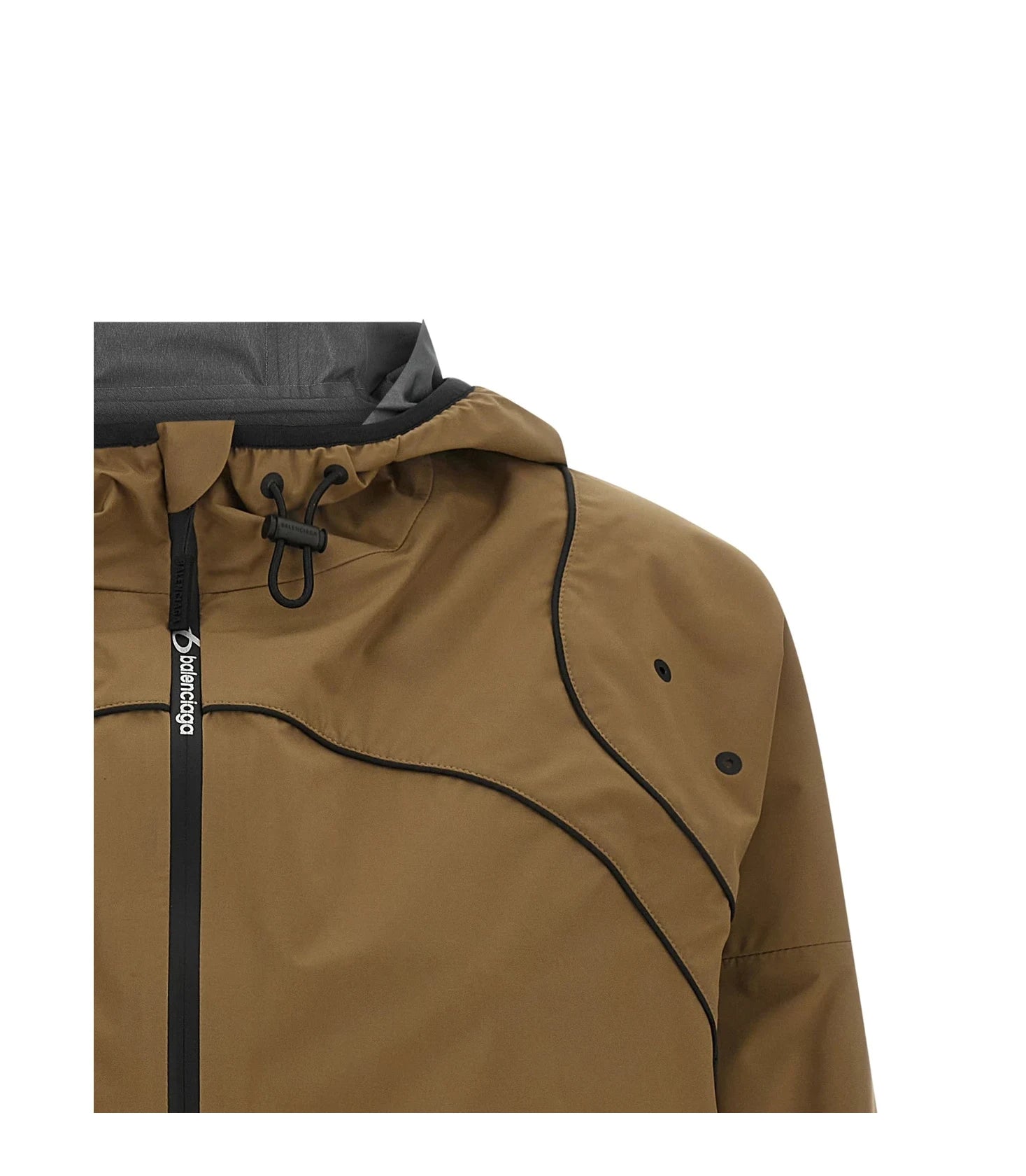 Balenciaga Windbreaker in brown, Polyester — view 3