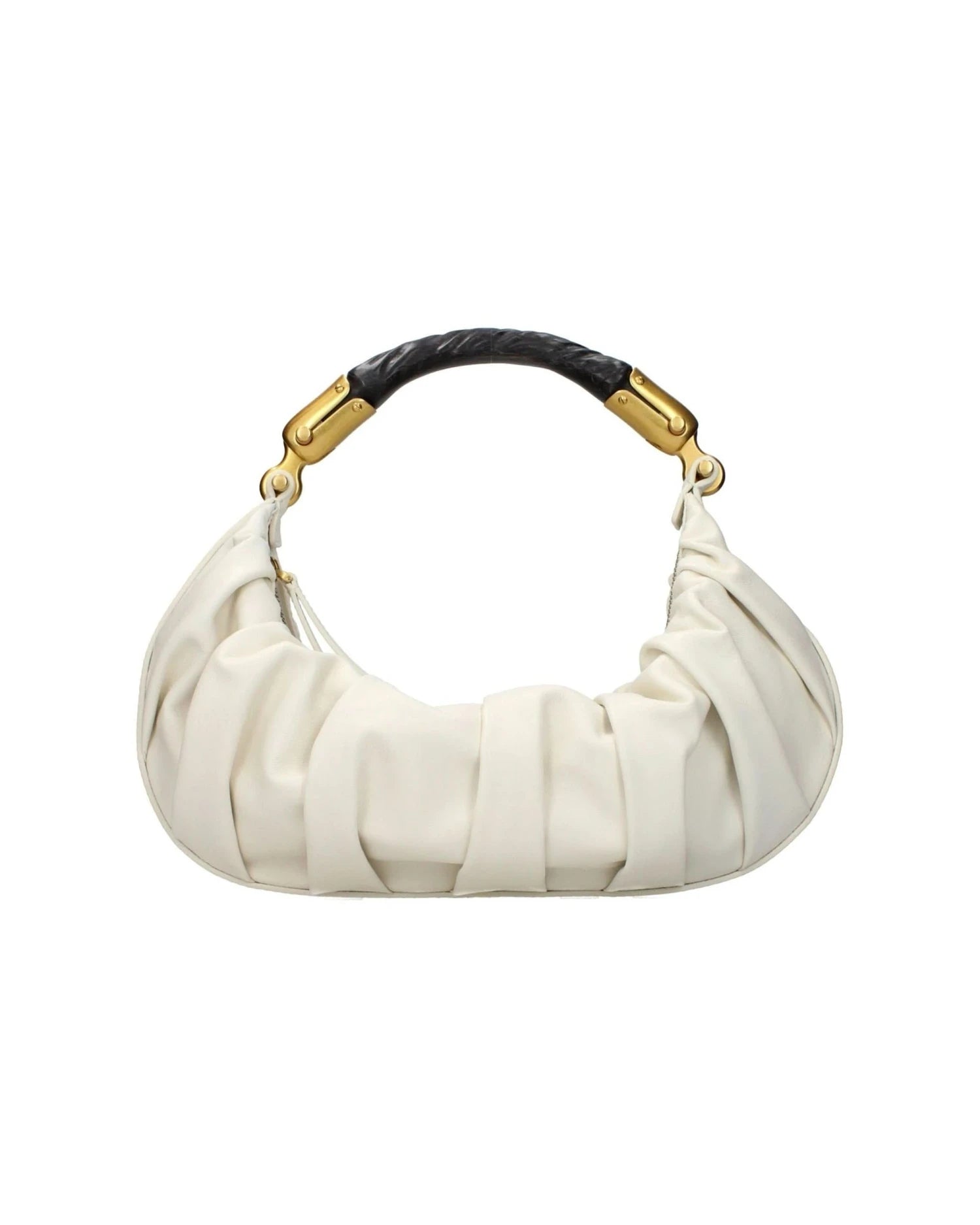Balmain Beige Leather Handbag Glam Steals