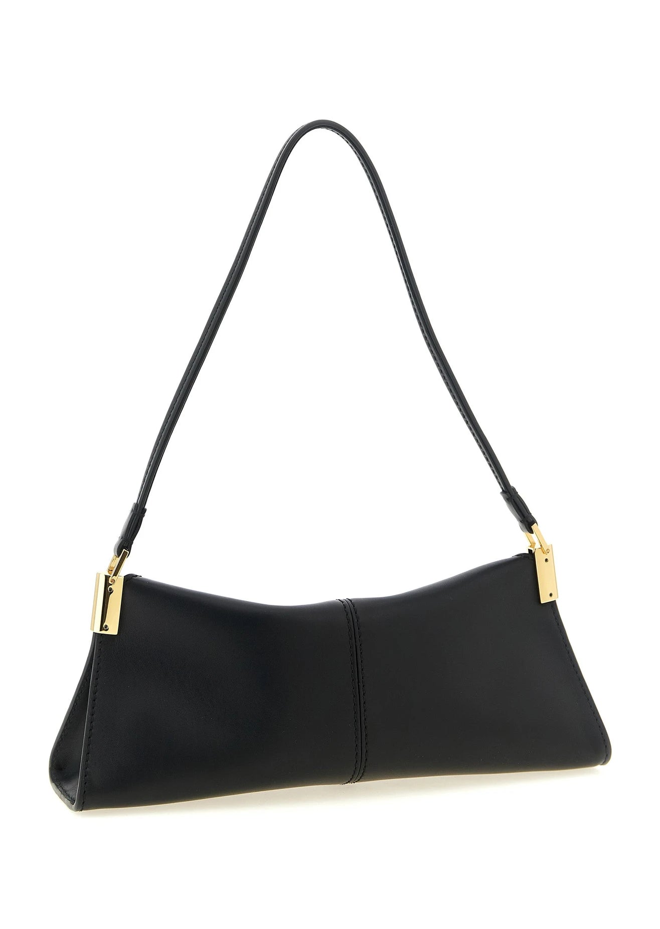Balmain Shoulder Bag in black, Calfskin Leather — view 2