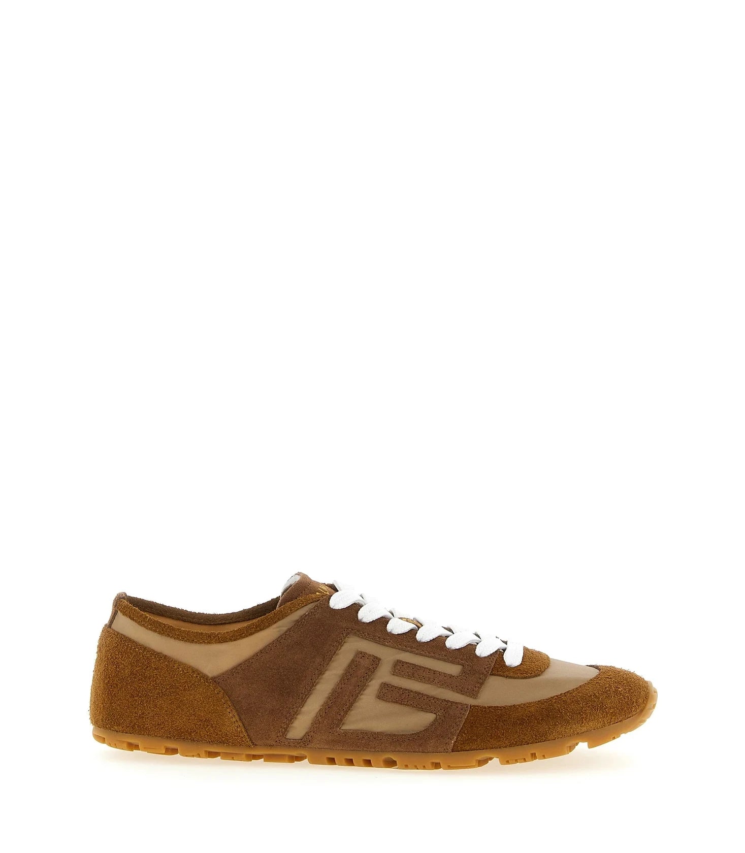 Balmain Sneakers in brown, Calfskin Leather