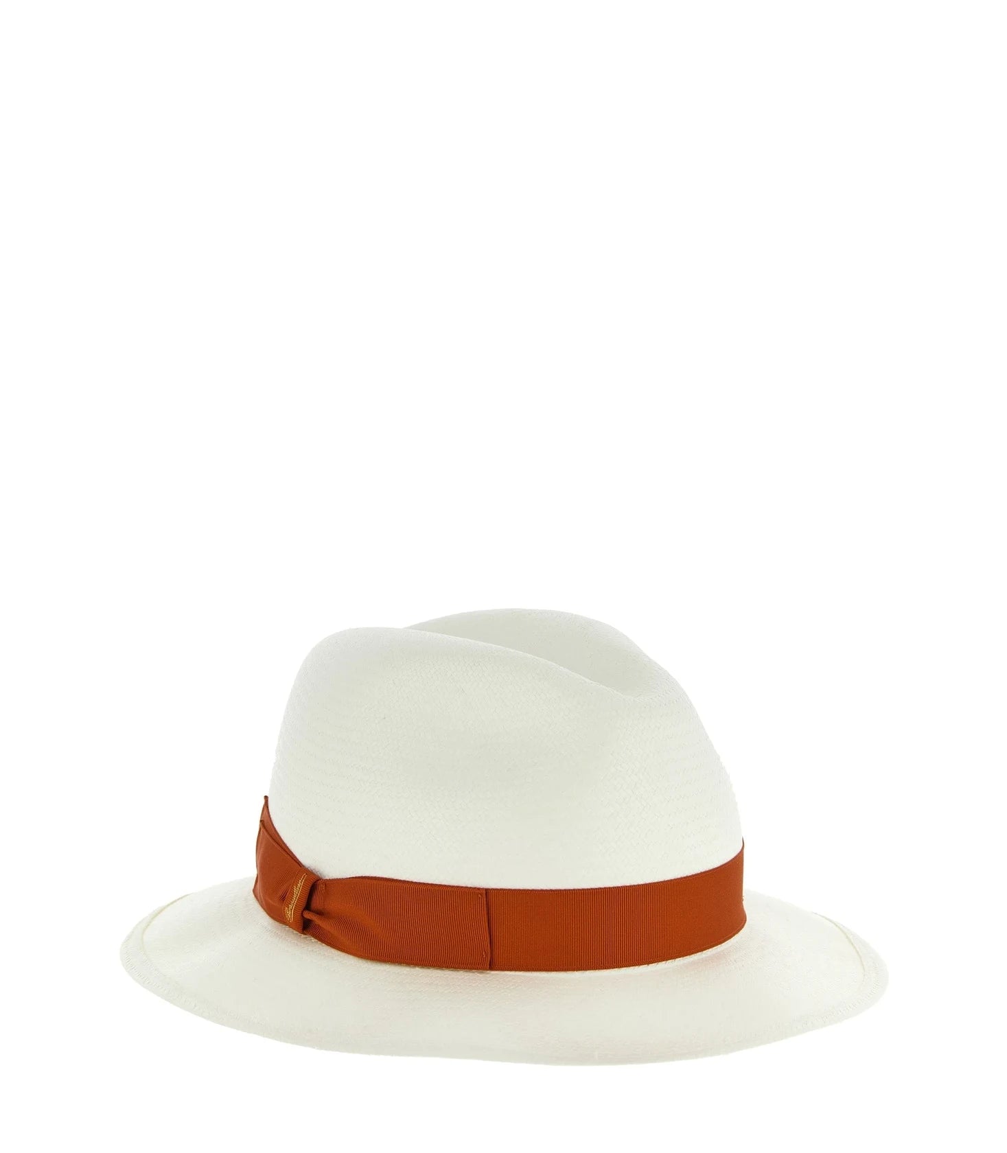 Borsalino Panama Hat in red — view 2