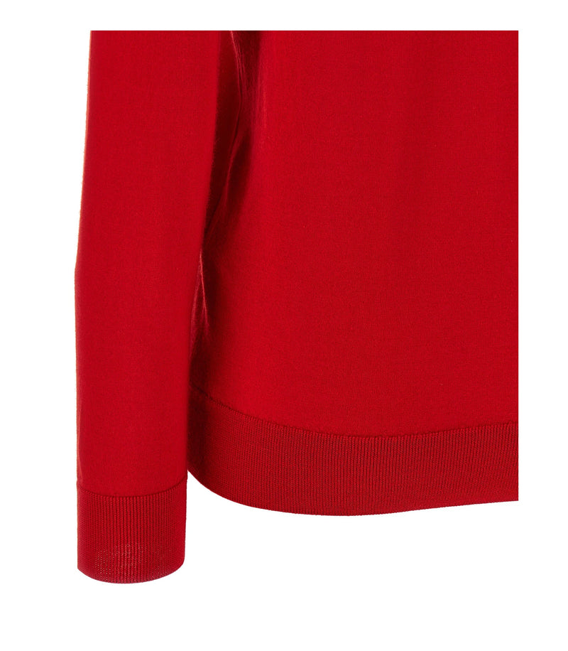 Brioni Polo in red, Cashmere — view 4