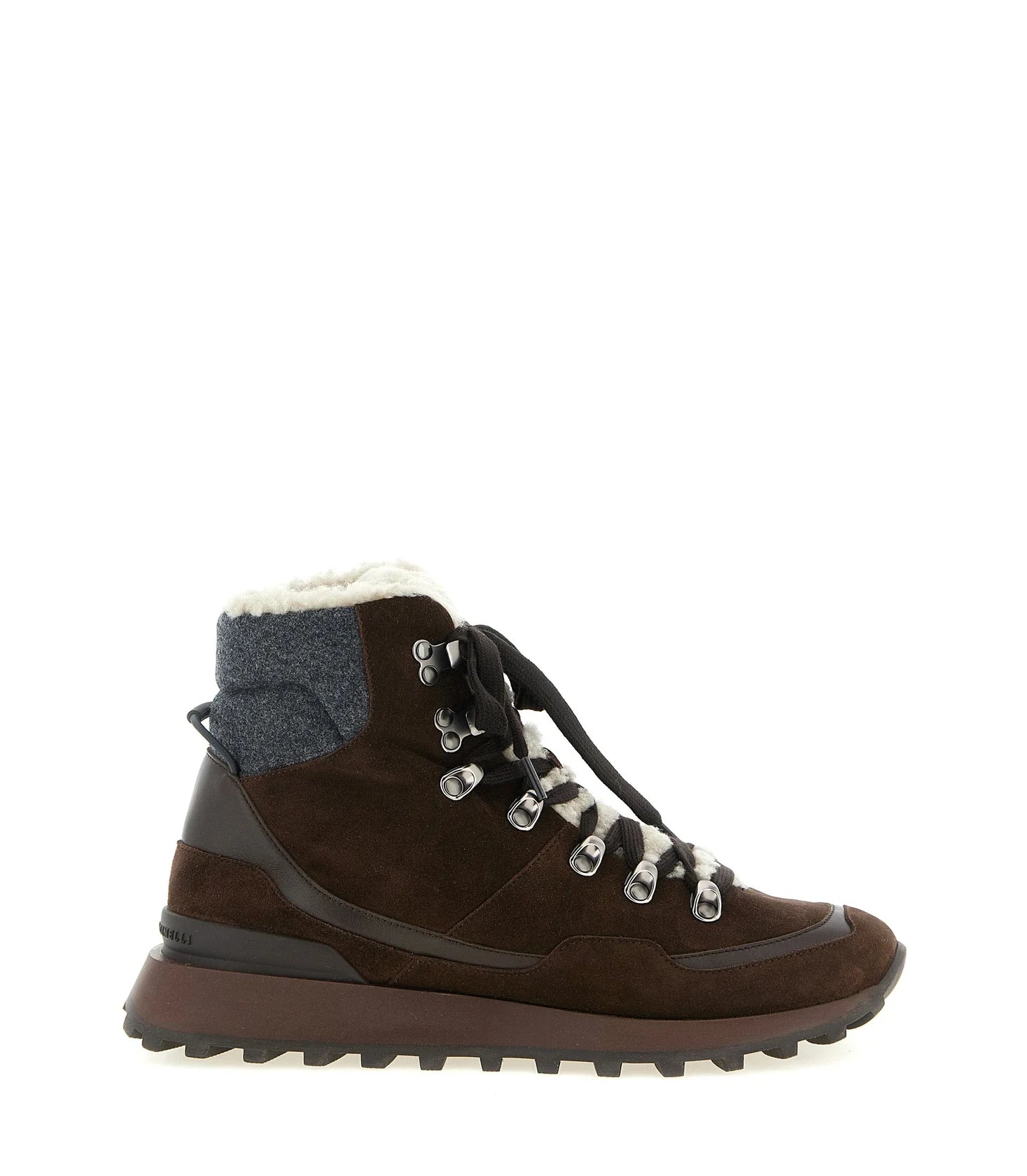 Brunello Cucinelli Ankle Boots in brown, Calfskin Leather