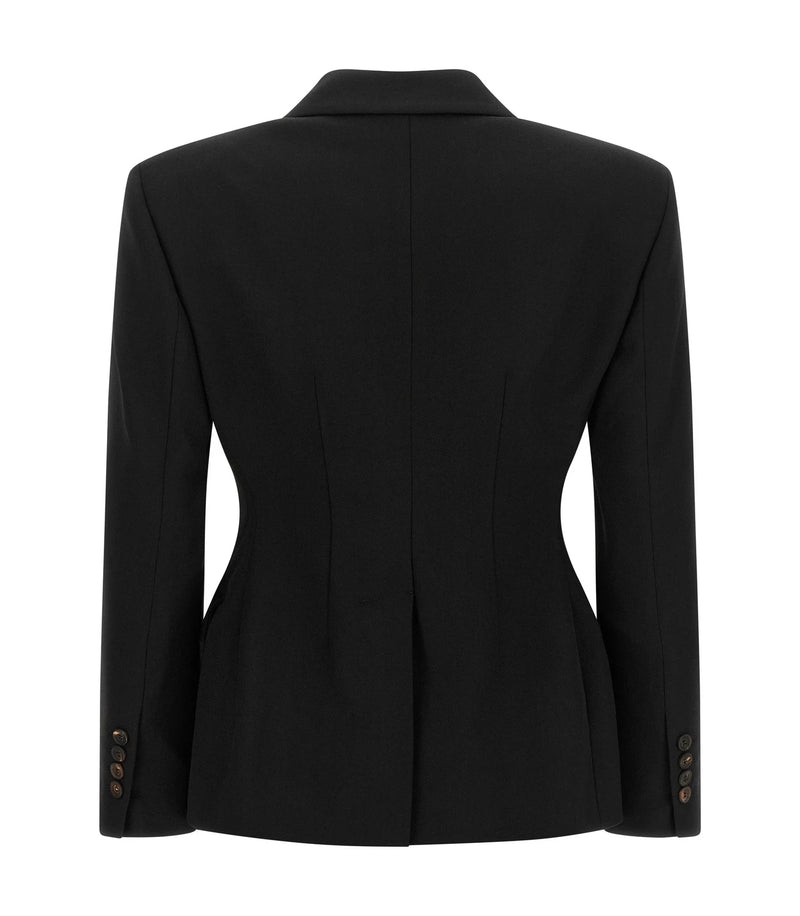Brunello Cucinelli Blazer in black, Virgin Wool — view 2