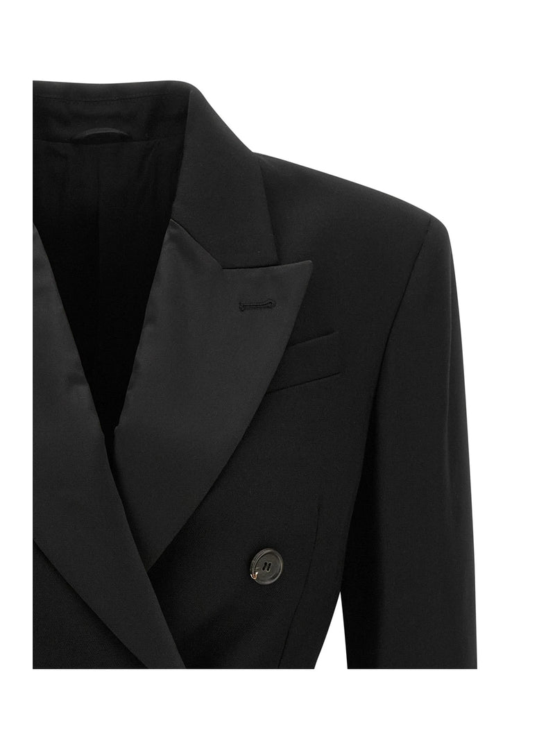 Brunello Cucinelli Blazer in black, Virgin Wool — view 3