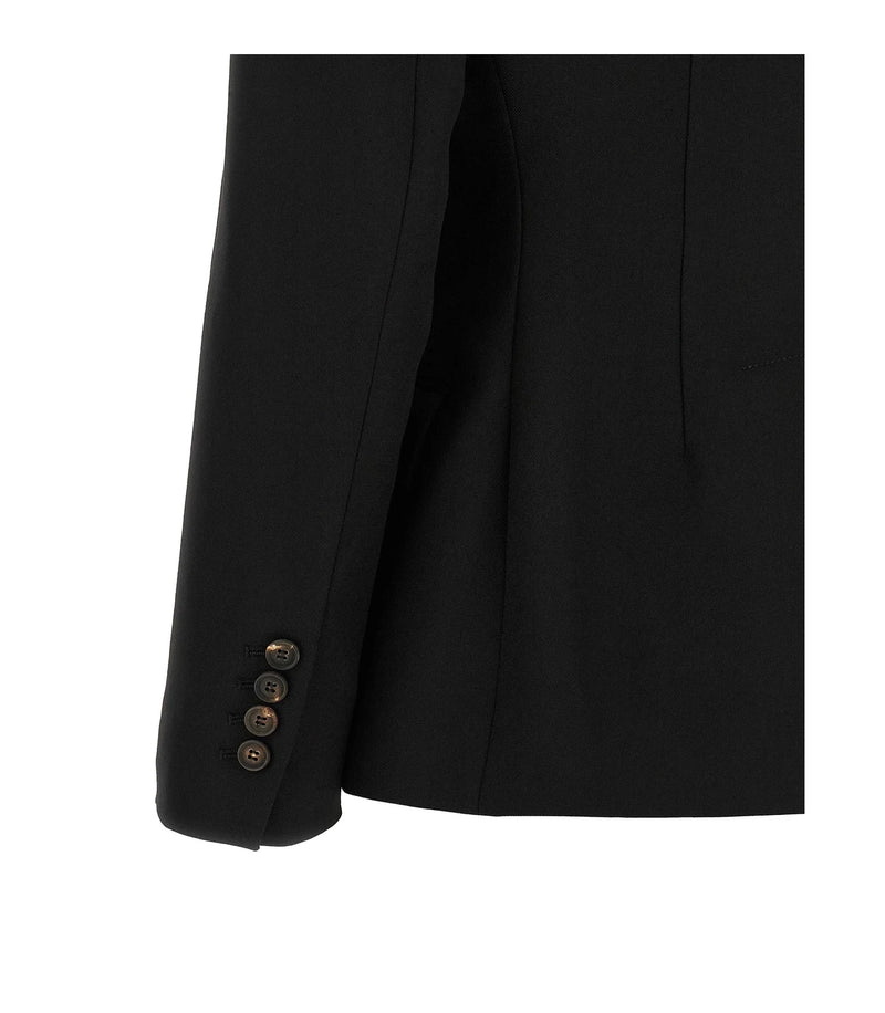 Brunello Cucinelli Blazer in black, Virgin Wool — view 4