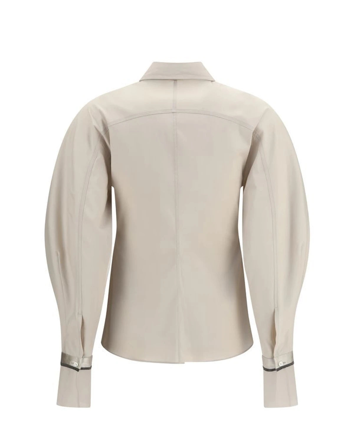 Brunello Cucinelli Blouse in beige, Cotton — view 2