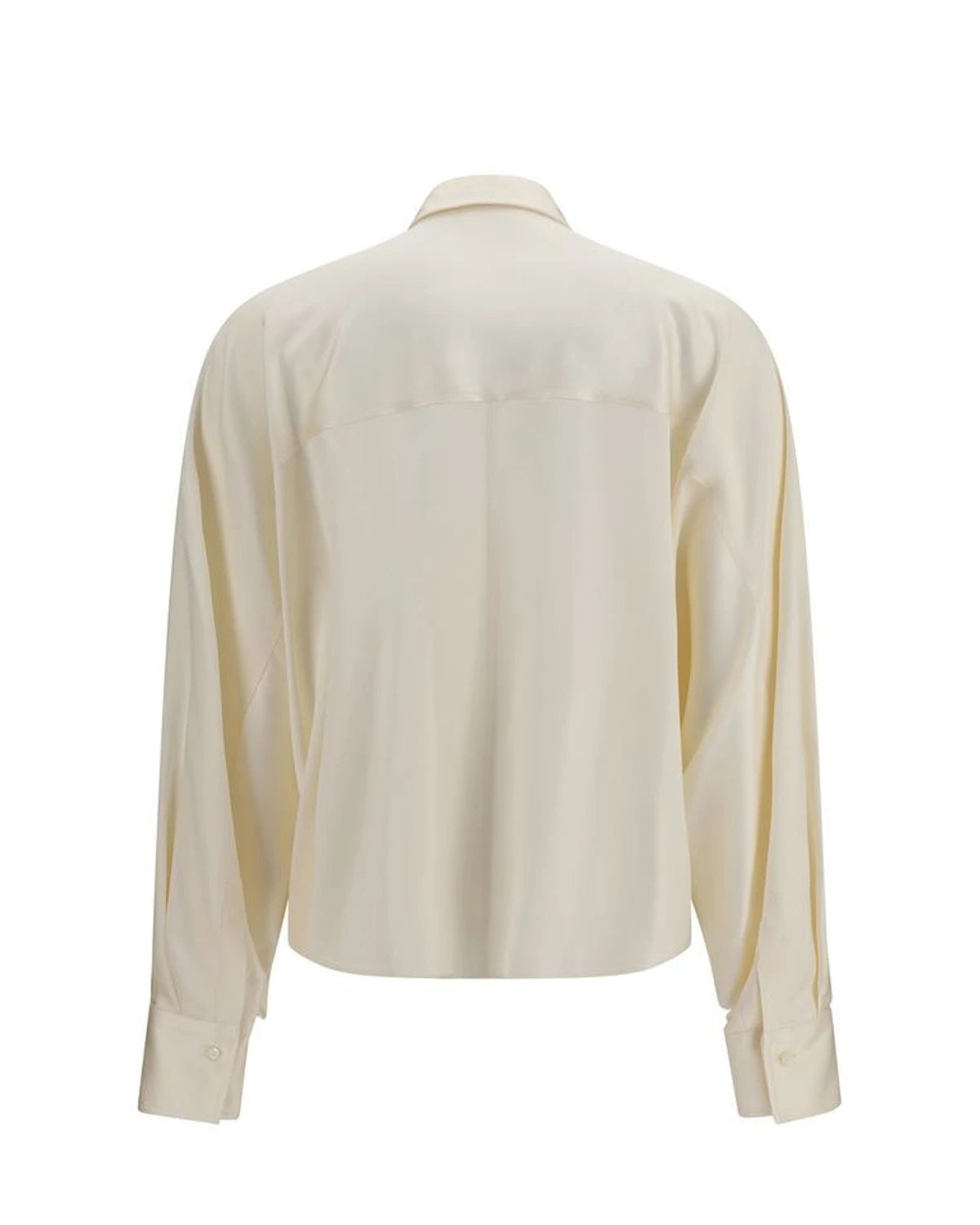 Brunello Cucinelli Blouse in beige, Silk — view 2