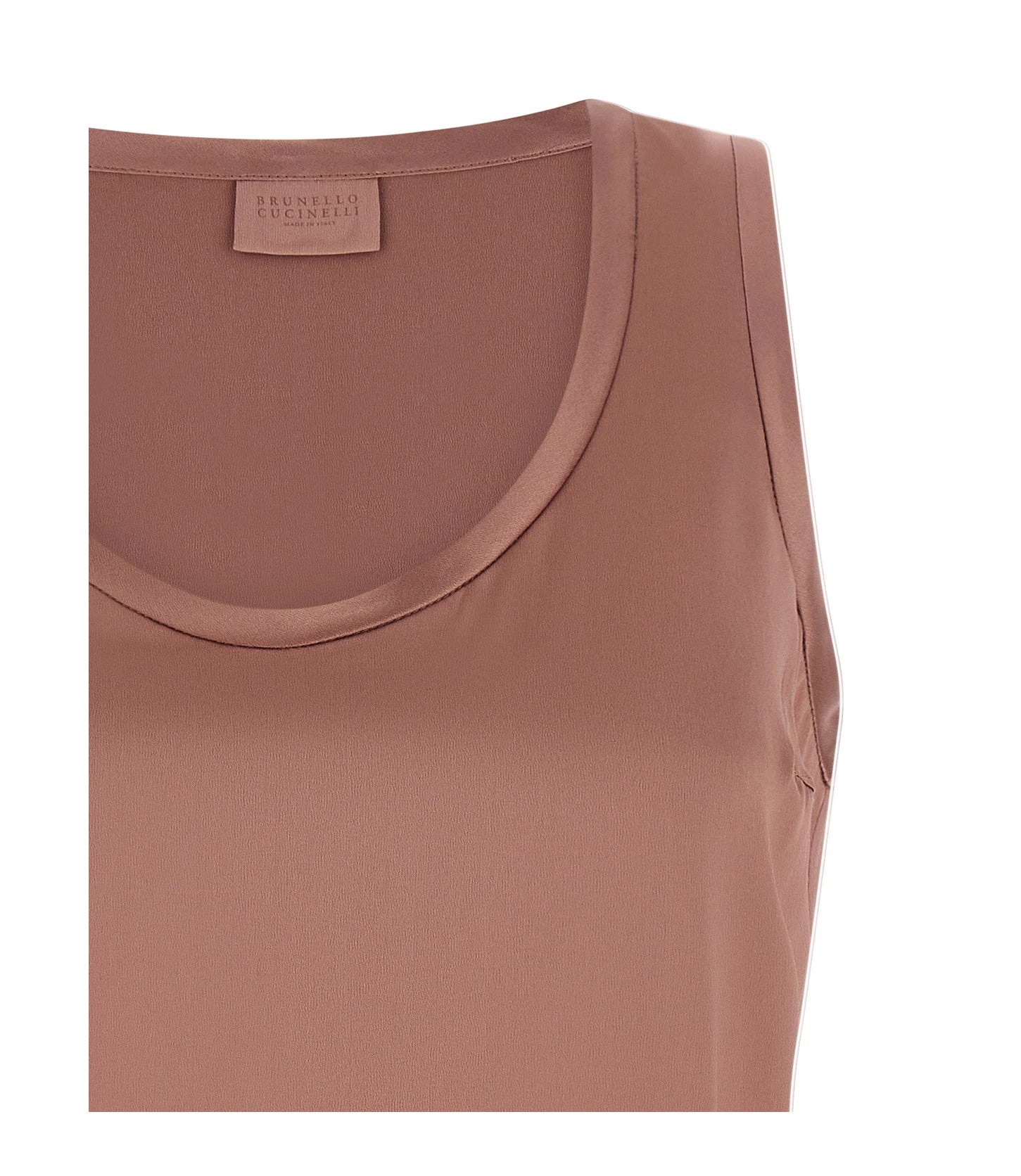 Brunello Cucinelli Blouse in pink, Silk — view 3