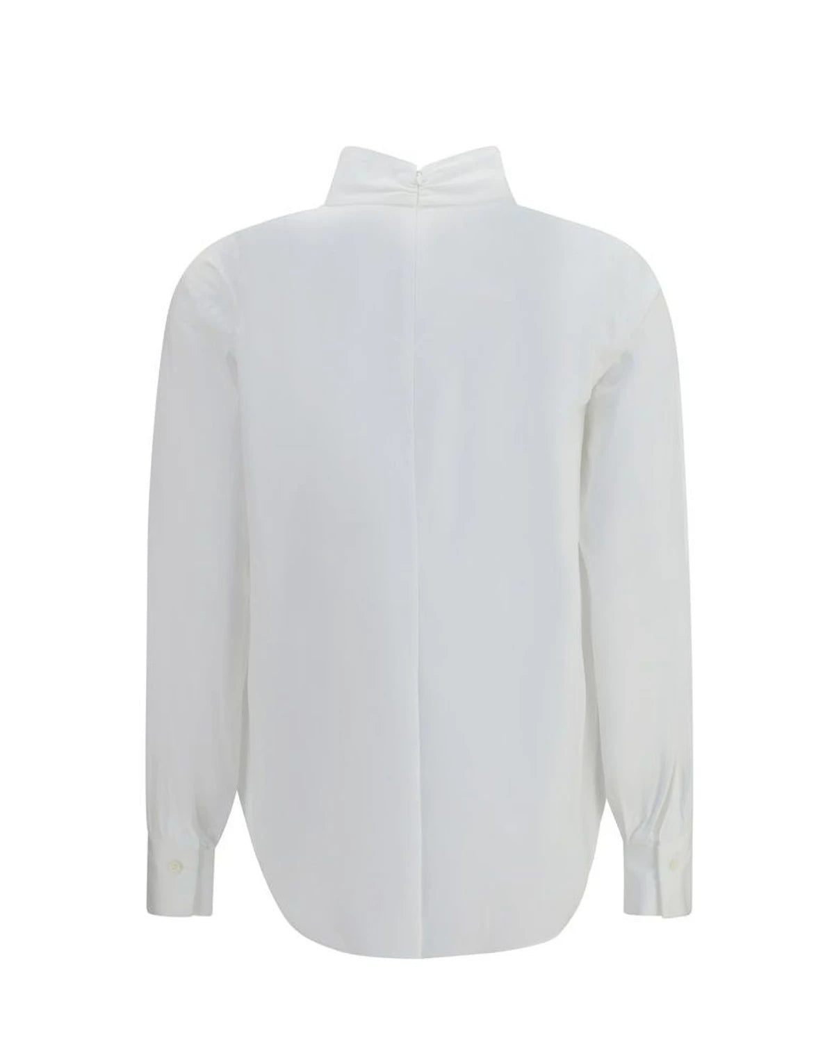 Brunello Cucinelli Blouse in white, Cotton — view 2