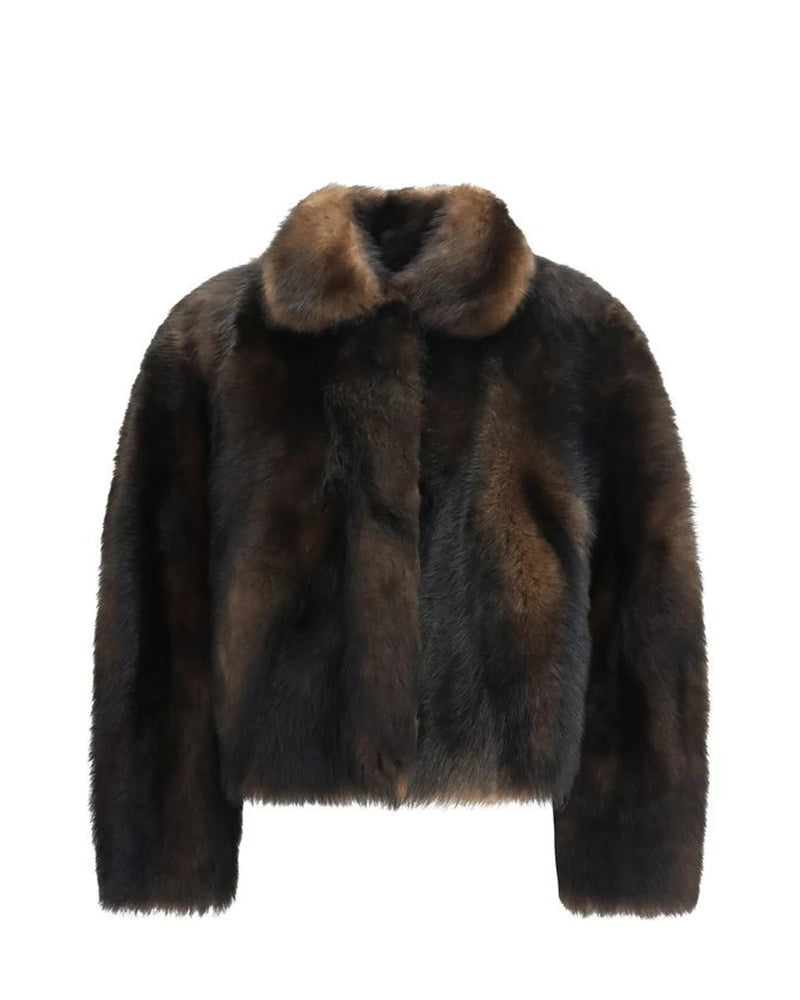 Brunello Cucinelli Bolero Jacket in brown