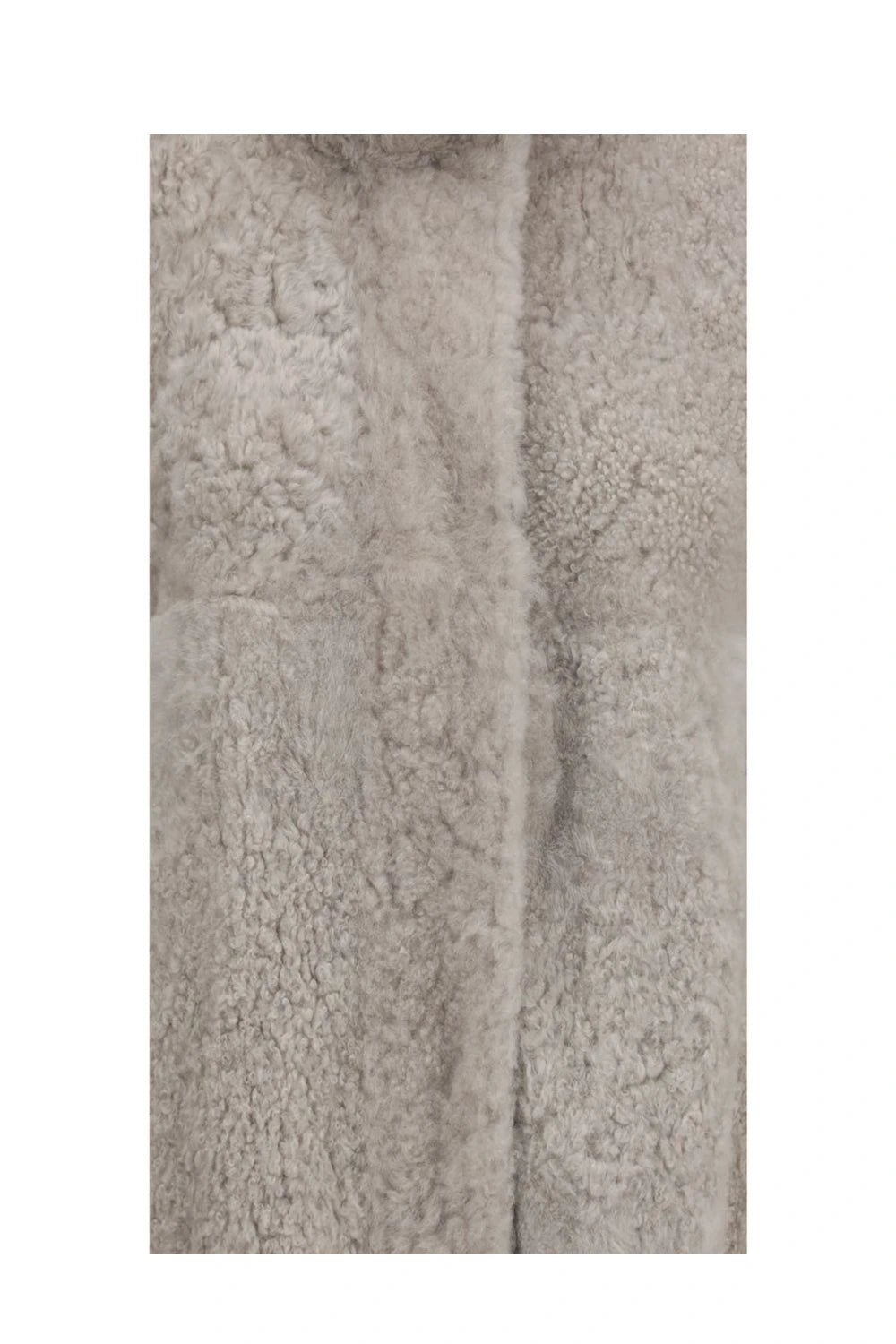 Brunello Cucinelli Bomber Jacket in gray, Faux Fur — view 3