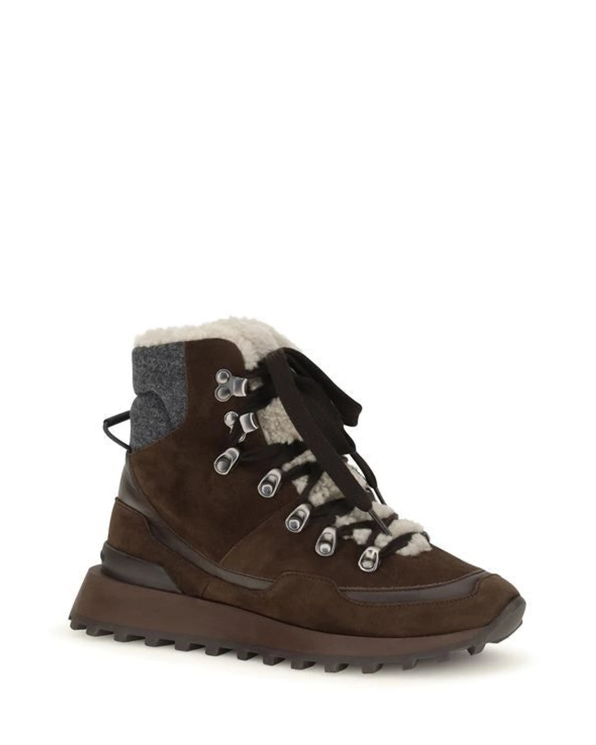 Brunello Cucinelli Boots in brown, Suede — view 2
