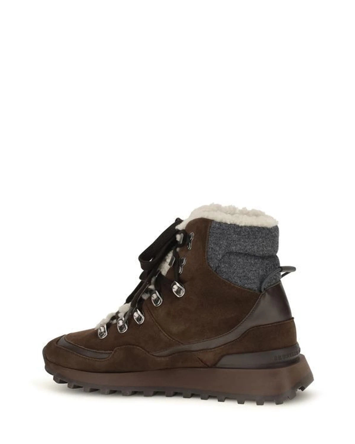 Brunello Cucinelli Boots in brown, Suede — view 3