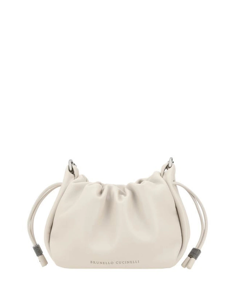 Brunello Cucinelli Bucket Bag in beige