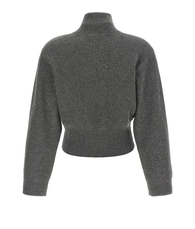 Brunello Cucinelli Cardigan in gray — view 2