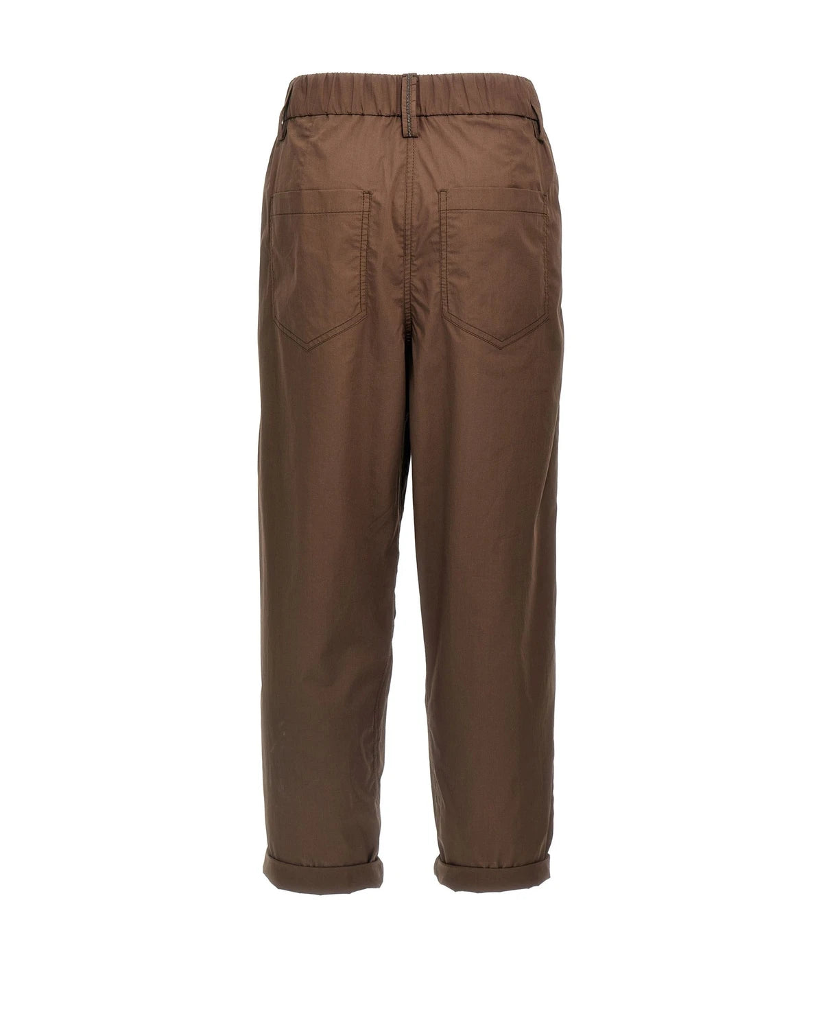 Brunello Cucinelli Chino in brown, Cotton — view 2