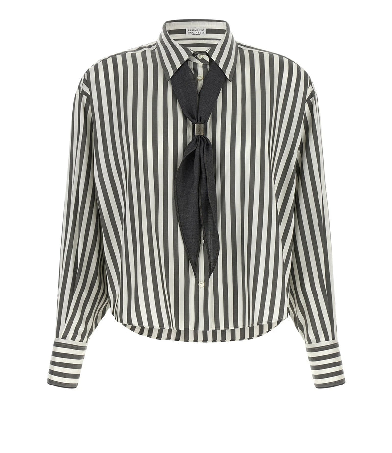 Brunello Cucinelli Dress Shirt in multicolor