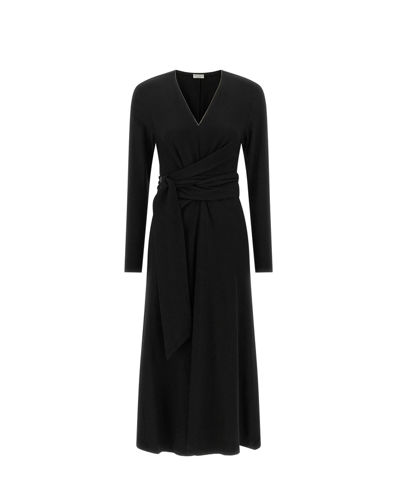 Brunello Cucinelli Dresse in black, Virgin Wool