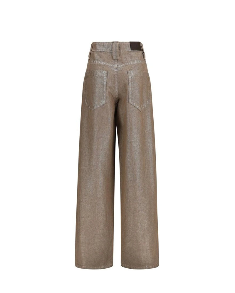 Brunello Cucinelli Jean in beige, Cotton — view 2