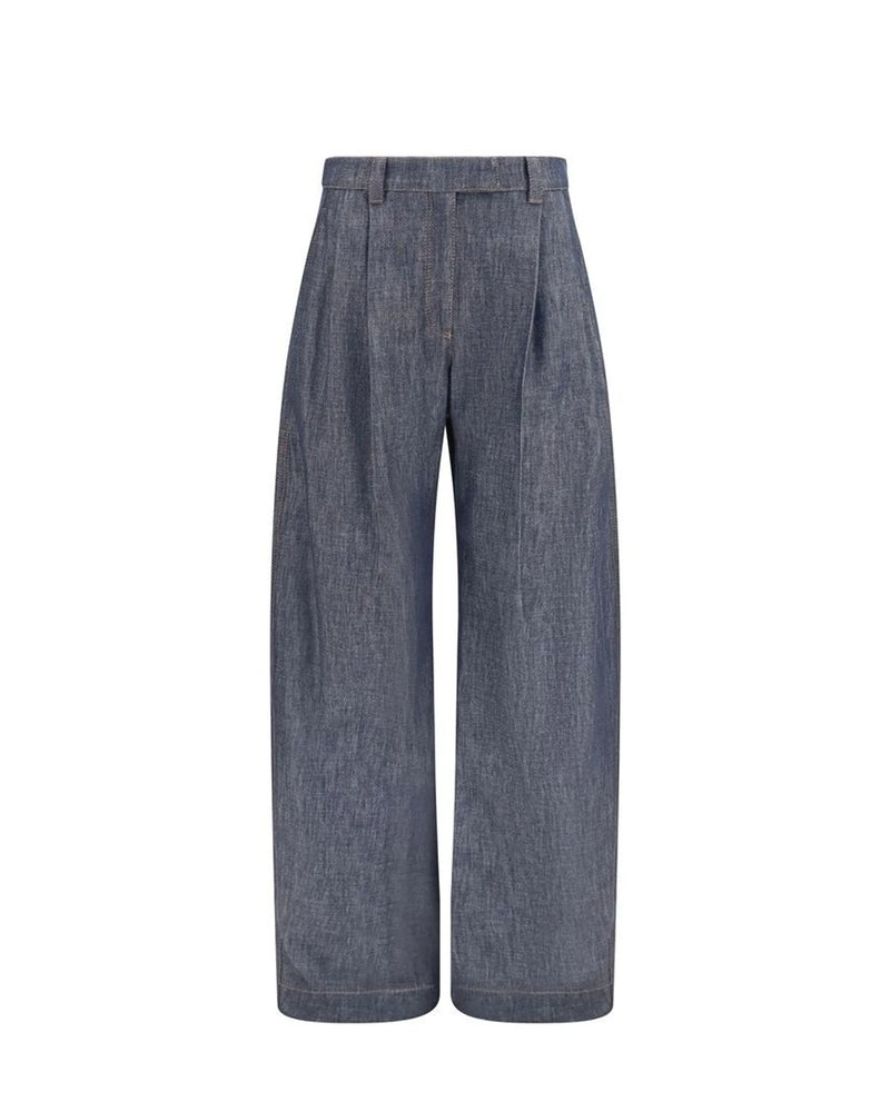 Brunello Cucinelli Jean in blue, Cotton