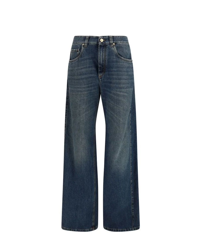 Brunello Cucinelli Jean in blue, Cotton