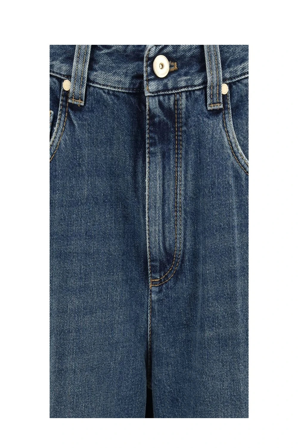 Brunello Cucinelli Jean in blue, Cotton — view 3